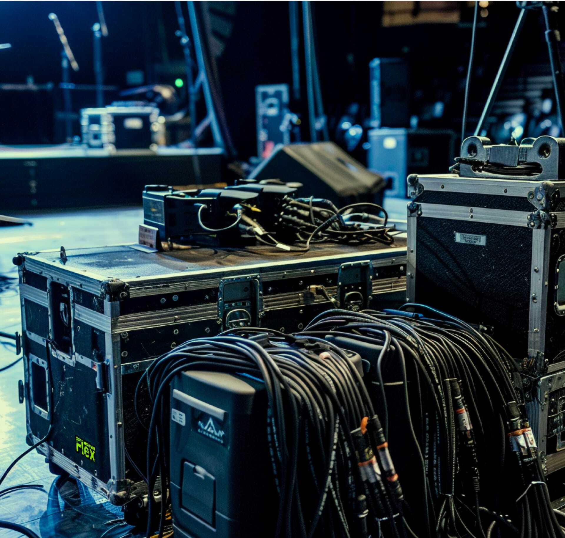 Lighting equipment rental system