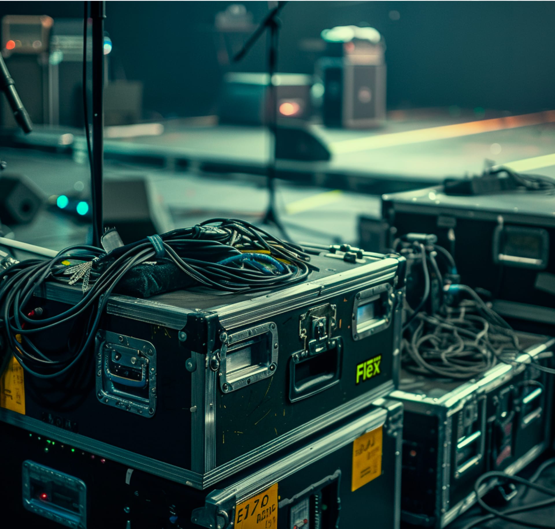 Audio visual rental software