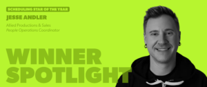 Flex Awards Scheduling Star Jesse Andler on what it takes to build a career in live events, finding your people, and leading with empathy.